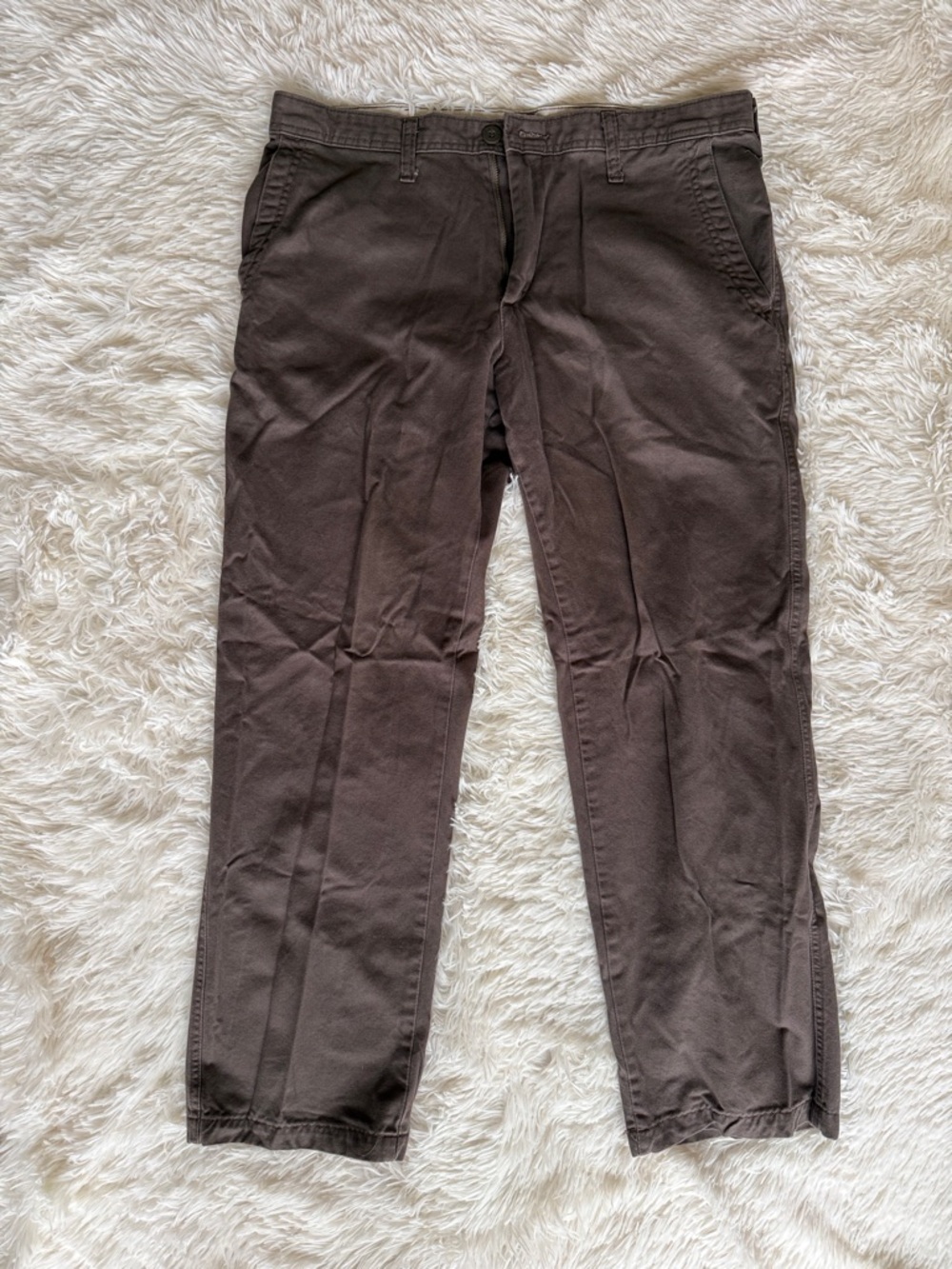 Lee Men's Brown Weekend Chinos - Straight Leg